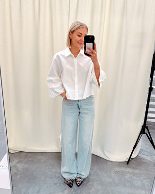 DARLING DAY BLOUSE - WHITE - By Lenz
