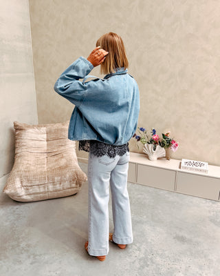 MONACO DENIM BOMBER JACKET - By Lenz