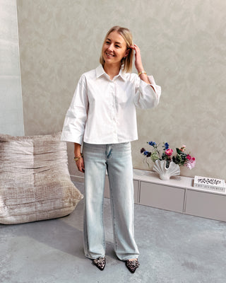 DARLING DAY BLOUSE - WHITE - By Lenz