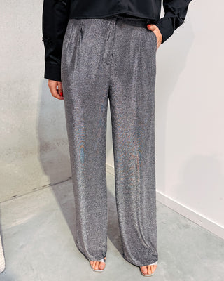 GLITTER BOMB PANT - SILVER