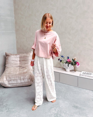 VALENTINA BRODERIE PANTS - By Lenz