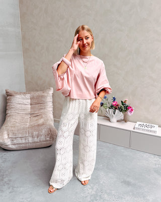JULIETTE BLOUSE - BLUSH PINK - By Lenz