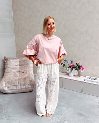 VALENTINA BRODERIE PANTS - By Lenz