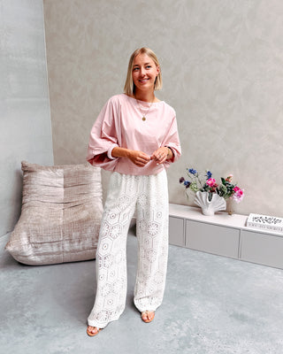 JULIETTE BLOUSE - BLUSH PINK - By Lenz