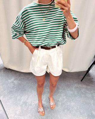 SWEET SORBET STRIPE TEE - By Lenz