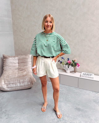 SWEET SORBET STRIPE TEE - By Lenz