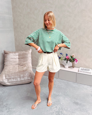 SWEET SORBET STRIPE TEE - By Lenz