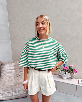 SWEET SORBET STRIPE TEE - By Lenz