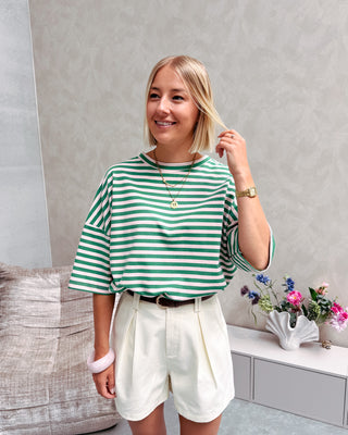 SWEET SORBET STRIPE TEE - By Lenz
