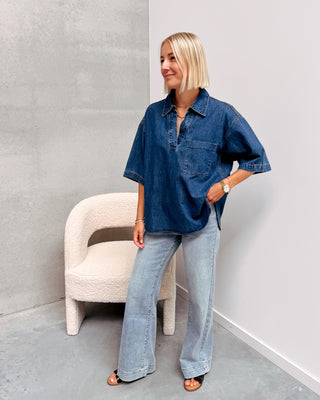 MAXOU DENIM SHIRT - By Lenz