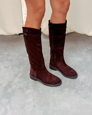 ADELINE BOOTS - BROWN