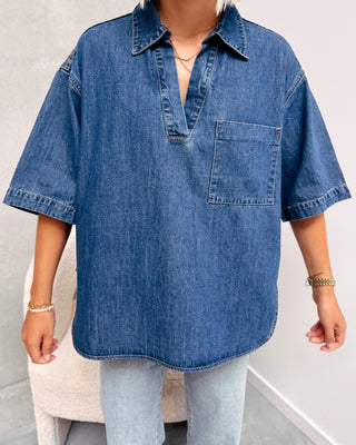 MAXOU DENIM SHIRT - By Lenz
