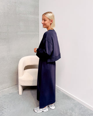 OSLO COMFY SKIRT - DARK BLUE - By Lenz