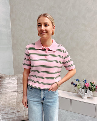 PIA SPRING POLO KNIT - By Lenz