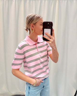 PIA SPRING POLO KNIT - By Lenz