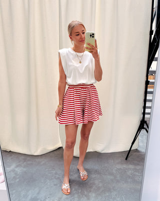 TUSCANY STRIPE SHORTS - By Lenz
