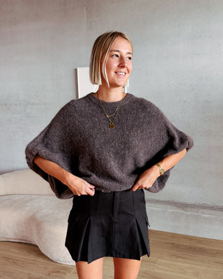 ISABEL KNIT - BROWN