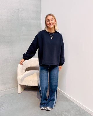 BISOU SWEATER - DARK BLUE