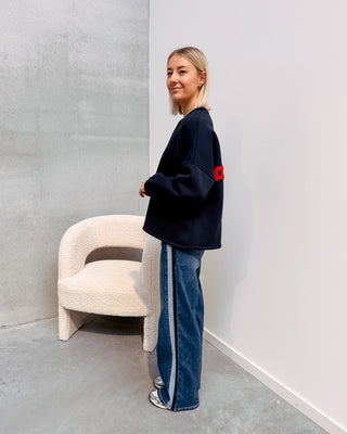 BISOU SWEATER - DARK BLUE