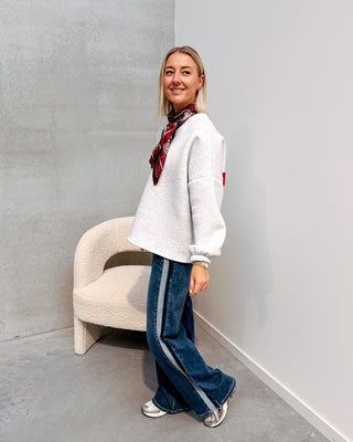 BISOU SWEATER - GREY