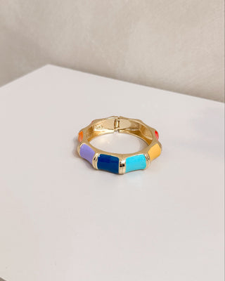 RAINBOW BANGLE - GOLD - By Lenz