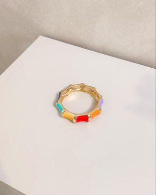 RAINBOW BANGLE - GOLD - By Lenz