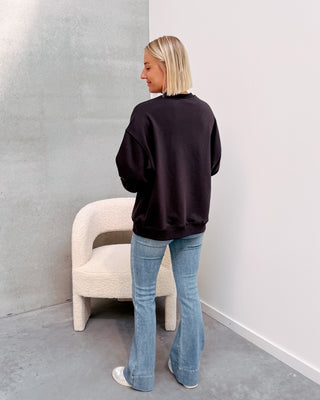 LE CLUB PRIVÉ SWEATER - DARK BROWN - By Lenz