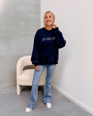 LE CLUB PRIVÉ SWEATER - BLUE - By Lenz