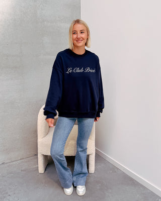 LE CLUB PRIVÉ SWEATER - BLUE - By Lenz