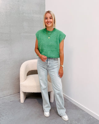 FLUFFY SPENCER - GREEN - By Lenz