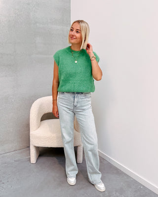 FLUFFY SPENCER - GREEN - By Lenz