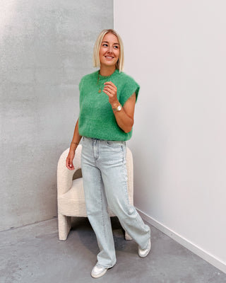 FLUFFY SPENCER - GREEN - By Lenz