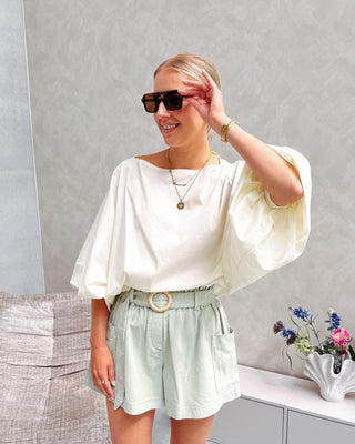 JULIETTE BLOUSE - COZY CREAM - By Lenz