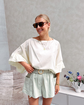 JULIETTE BLOUSE - COZY CREAM - By Lenz