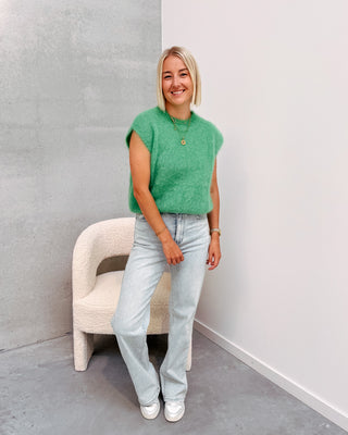 FLUFFY SPENCER - GREEN - By Lenz