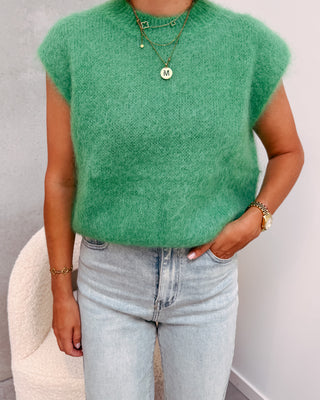 FLUFFY SPENCER - GREEN - By Lenz