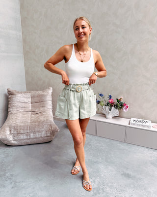 MALI TOP - WHITE - By Lenz