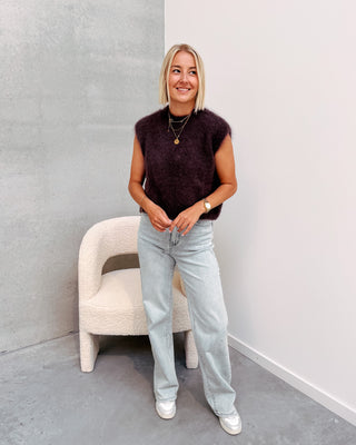 FLUFFY SPENCER - BROWN - By Lenz