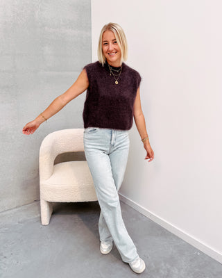 FLUFFY SPENCER - BROWN - By Lenz