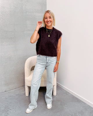 FLUFFY SPENCER - BROWN - By Lenz