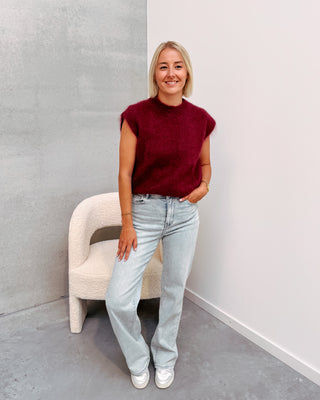 FLUFFY SPENCER - BURGUNDY - By Lenz