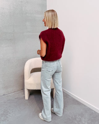 FLUFFY SPENCER - BURGUNDY - By Lenz