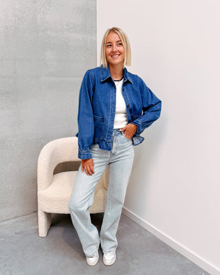 DREAMY DENIM BLOUSE - By Lenz