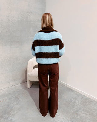 LENI TOFFEE JEANS - BROWN