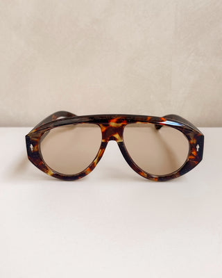 BIG AVIATOR SUNNY - LEOPARD - By Lenz