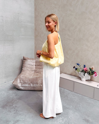VOLUME CRUSH BLOUSE - YELLOW - By Lenz
