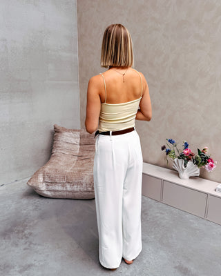 MALI TOP - BUTTER YELLOW - By Lenz