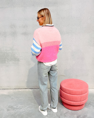 PRE-ORDER! CASSIE SPRING KNIT - MULTICOLOR - By Lenz