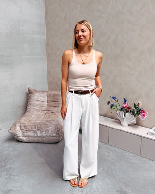 MALI TOP - BEIGE - By Lenz