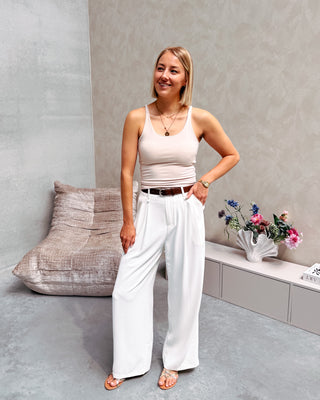 MALI TOP - BEIGE - By Lenz
